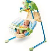 колыбелька-качели Fisher price,  new