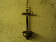 Крест настенный старинный или лампадка