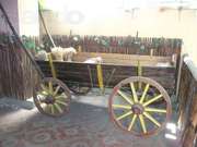 Продам деревянную телегу (воз) на ходу реставрированную