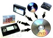 Перезапись  видеокассет на Dvd-диски