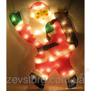 Электрическое панно Дед Мороз с мешком