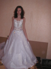 Шикарное новое свадебное платье. Николаев